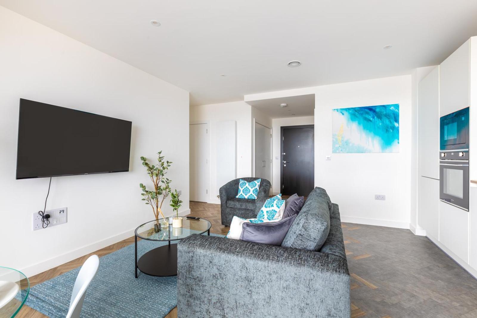 Modern 2Bd Flat In Canary Wharf With City And River Views London Eksteriør bilde